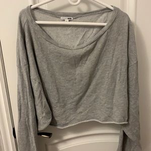 Fashion Nova off the shoulder shirt